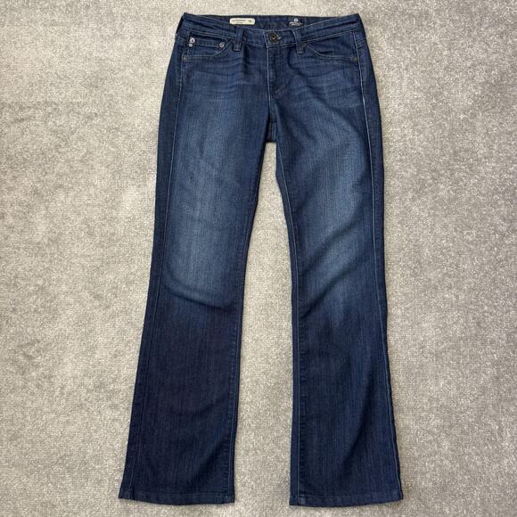 AG Adriano Goldschmied Jeans Womens 27 Dark Wash Colette Slim Boot Made in USA - Picture 1 of 13